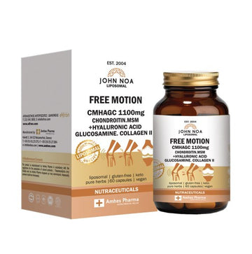 JOHN NOA Free Motion CMHAGC 1100 mg Λιποσωμιακό 60 caps